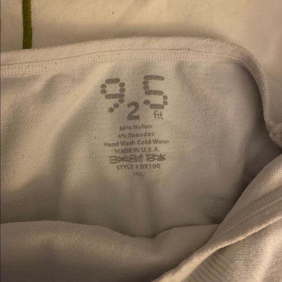 White Sports Bra 9 2 5 Fit (925 Fit) - Picture 3 of 3